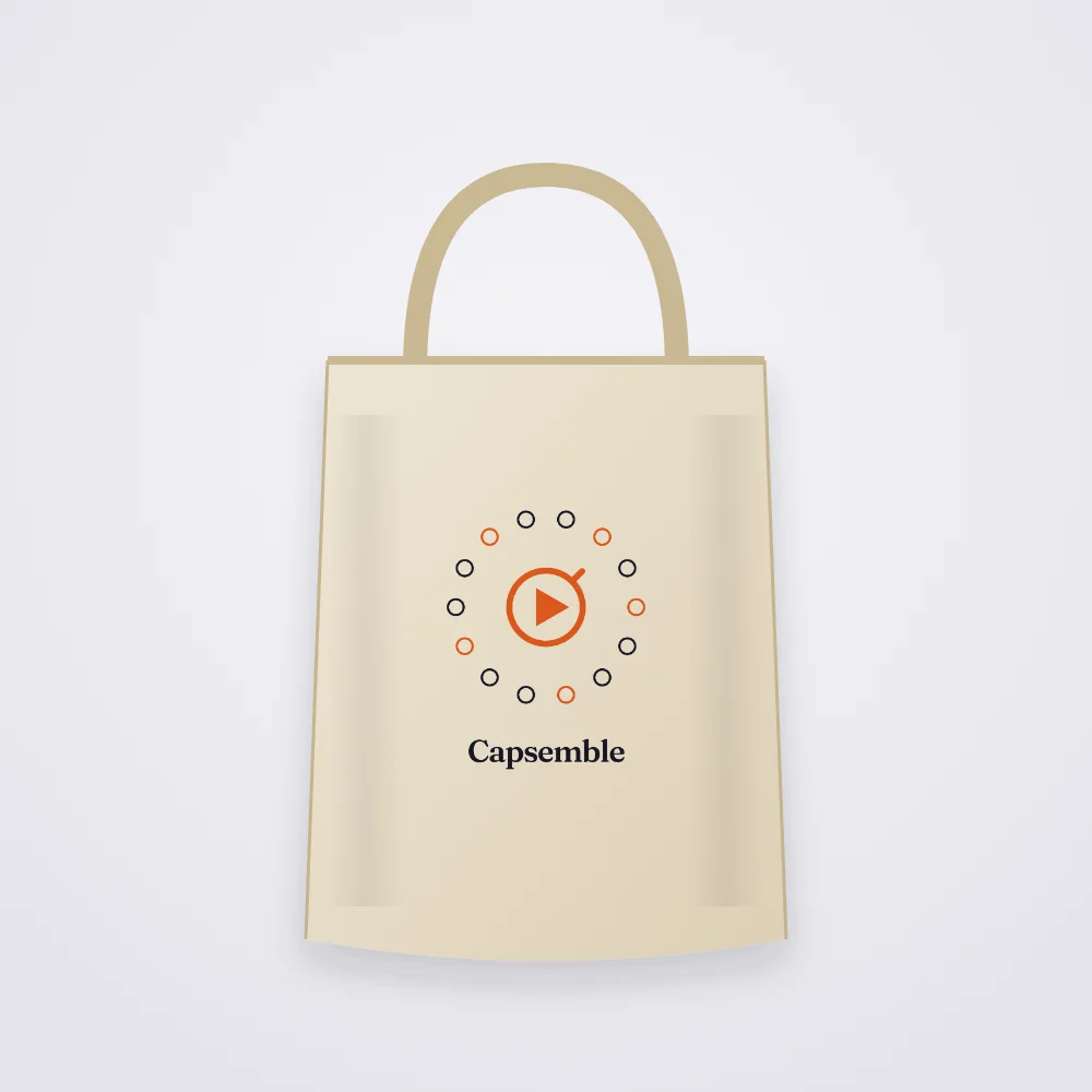 Tote bag with the Ring of rings design